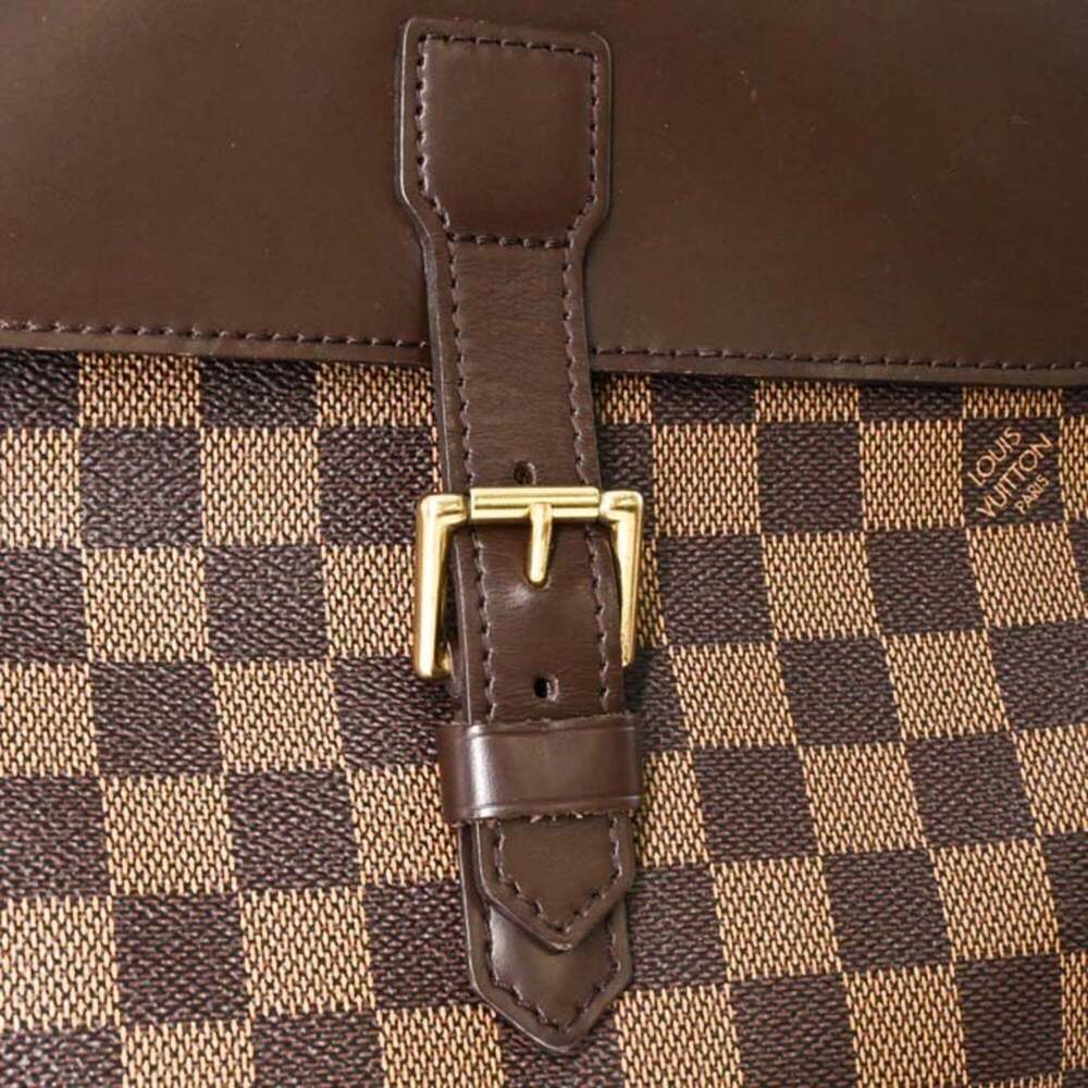 LOUIS VUITTON Authentic Brown Damier Canvas Backpack - Picture 8 of 16